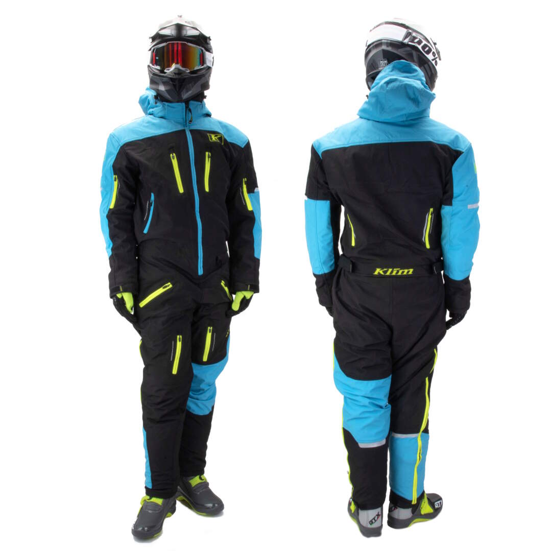 Комбинезон для снегохода KLIM №4 blue (текстиль) (S)